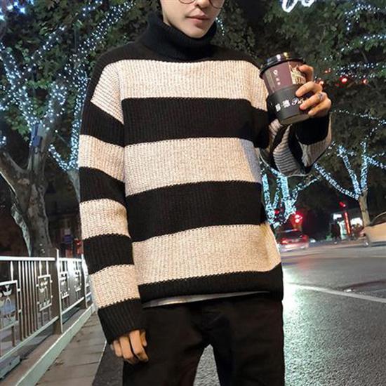 Autumn Winter Sweater Men 2019 Casual Pullover Men Long Sleeve O-Neck Knitted Solid Men Sweaters