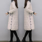 Women's Autumn and Winter Women's Lightweight Mid-length Korean Style Loose Large Size Fashionable Cotton Jacket