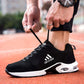 38-44 Men Air Cushion Sneakers Non-slip Leather Basketball Shoes Breathable Casual Running Shoes