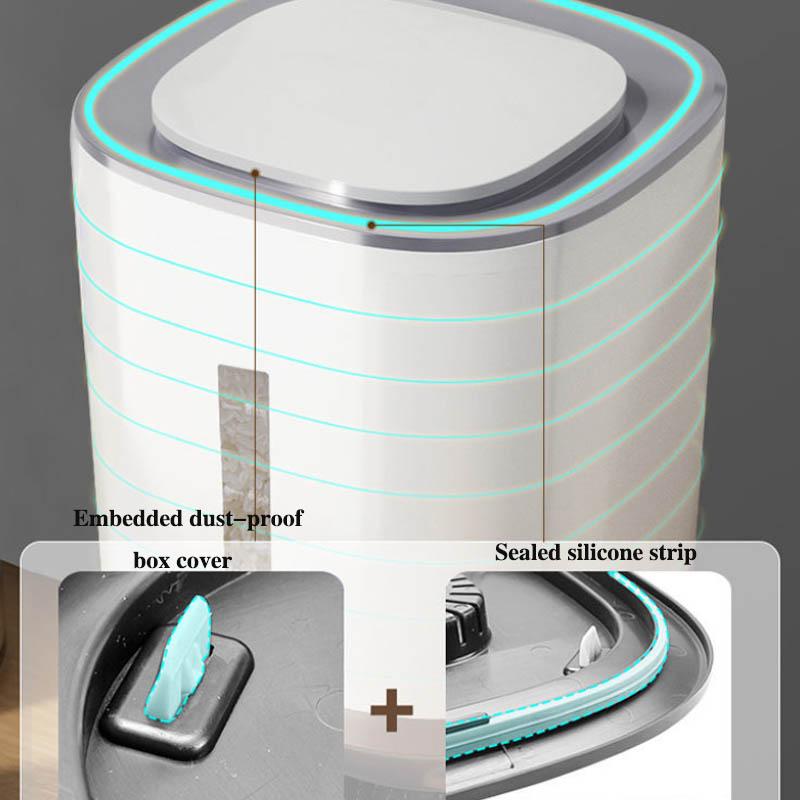 Sealing Metering Rice Bucket Reservoir Anti-proof Moisture-proof Home Storage Box Food Reservoir
