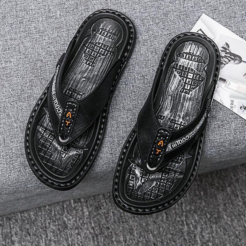 Men's Flip Flops Shoes Sandals Slipper Summer Men Open-toed Beach Shoes