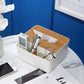 Wooden Simple Multifunctional Tissue Box Home Living Room Kitchen Bedroom Remote Control Drawer Desktop Storage Box