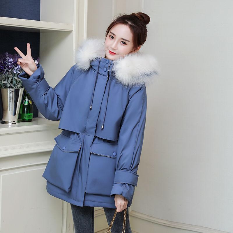 Women's Mid-length Down Padded Jacket Winter Loose Padded Padded Jacket