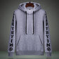Autumn and Winter Men's Sweater Loose Pullover Hoodie Loose Warm Trendy Knitted Sweatshirts