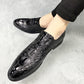 Leather shoes casual shoes business men leather shoes pointed leather shoes large size increased