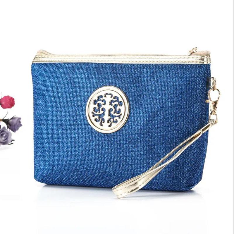 Cosmetic Bag Travel Bling Ladies Zipper Makeup Bags Makeup Wash Toiletry Organizer Bag Pouch Case
