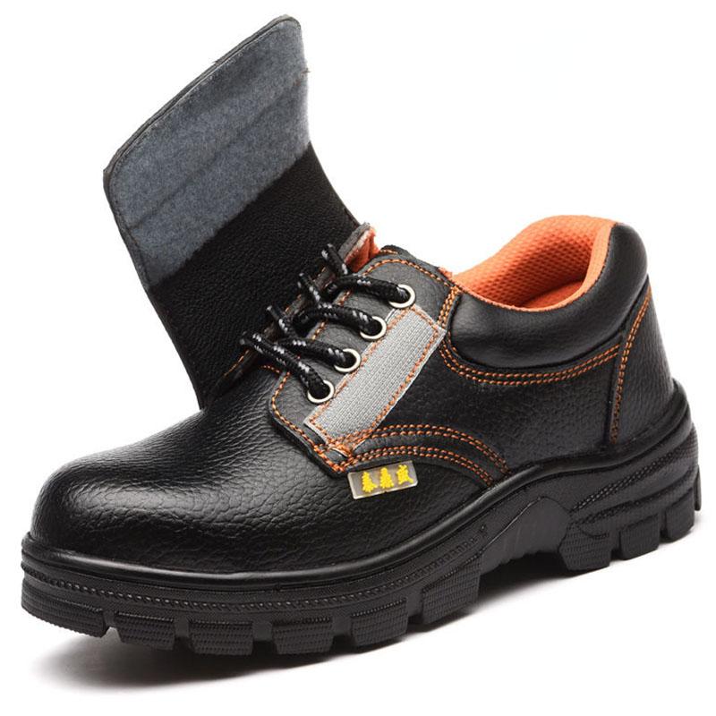 Steel Toe Cap Protective Shoes Anti-smash and Anti-stab Safety Shoes Anti-static Insulating Non-slip Work Shoes