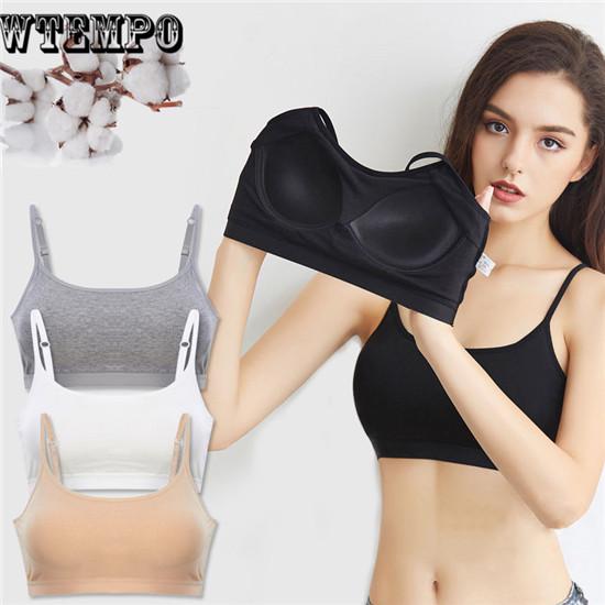 Padded Tank Top Athletic Vest Underwear Shockproof Zipper Sports Bra Women Sport Bra Running Jogging