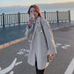 Suit Jacket Women Spring and Autumn Loose Suit Jacket Ladies Casual Loose Long-sleeved Warm Jacket Temperament Elegant Blazer