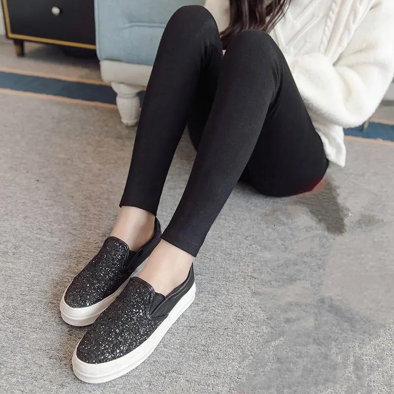 High-waist Stretch Pants Modal Leggings Leggings Women's Outer Wear Thin Modified Leg-type Stretch Pants Sports Yoga Pants