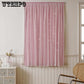 Dormitory Small Curtains Free of Punching Installation Shading Sunshade Finished Simple Curtain