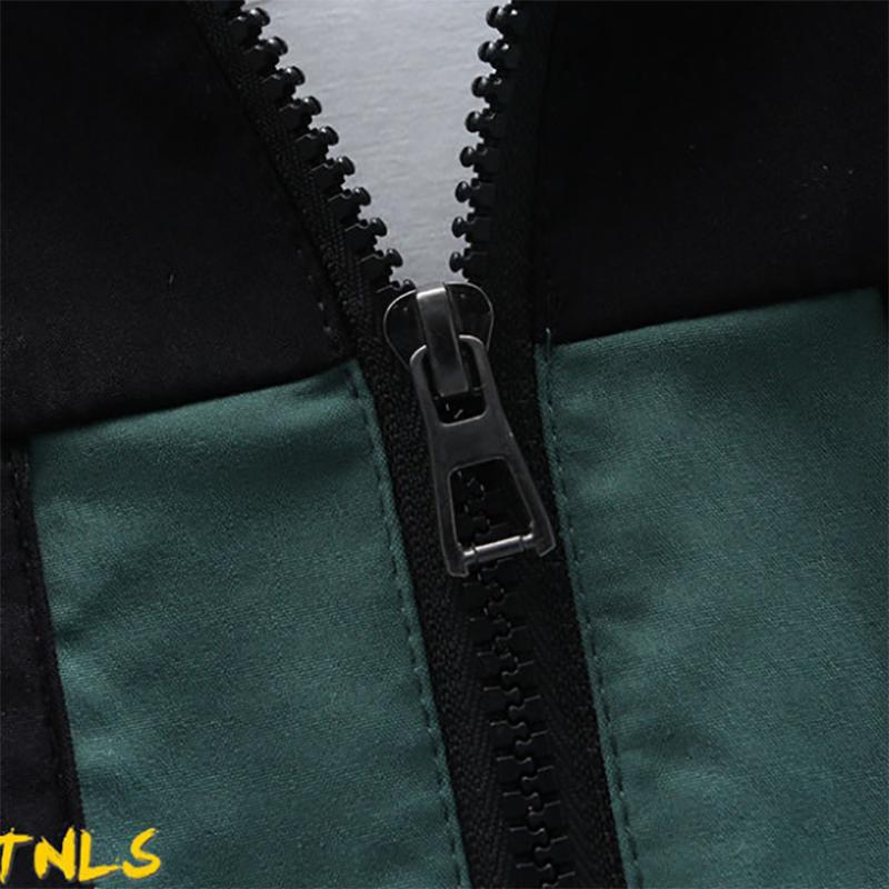 Autumn Men's Jacket Trend Workwear Jacket Youth Top Clothes Casual Hooded Gown