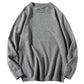 Autumn and Winter Half Turtleneck Sweater Men Loose Trend Base Sweater Casual Solid Color Sweater