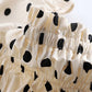Girls' Cotton Dress Children's Polka Dot Dress Baby Puff Sleeve Cake Dress Princess Dress