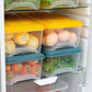 Food Grade Refrigerator Storage Box Food Sealing Storage Box Refrigerated Fruit Fruit and Vegetable Meat Storage Large Capacity