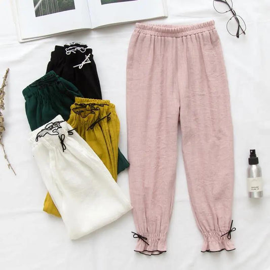 Girls' Mosquito Pants Summer Children's Thin Nine-point Pants Loose Summer Casual Bloomers