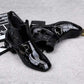 Autumn and Winter Boots Flat Square Toe Fashion Boots Warm Korean Thick-heel Martin Boots