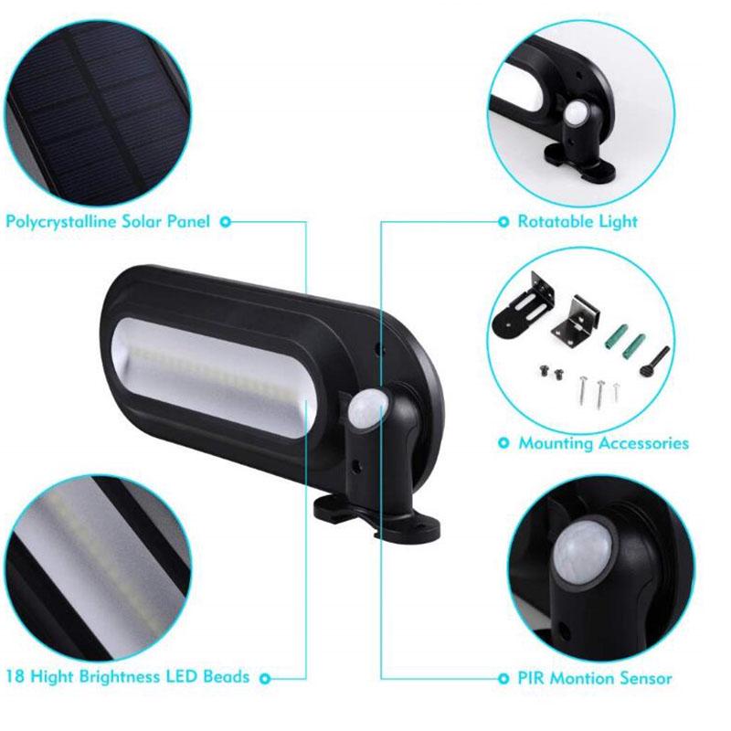 Solar Light Outdoor Landscape Garden Light One for Two Remote Control Lights Household Outdoor Waterproof Solar Garden Street Light