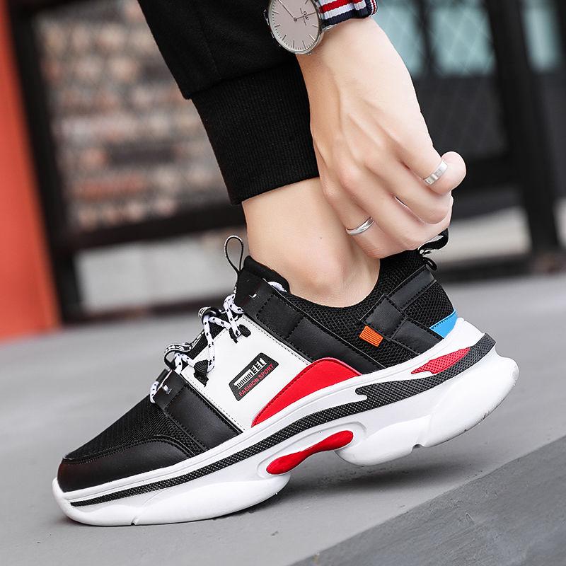 Men's Sport Shoes Comfortable Running Sneakers Four Seasons Net Shoes Comfortable Breathable