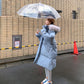 White Duck Down Large Fur Collar Down Jacket Women Mid-length Loose Thick Winter Jacket