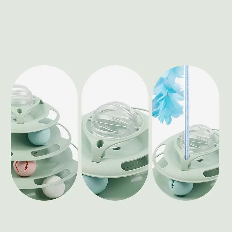 Cat Toy Self-healing Cat Turntable Ball Cat Relieves Boredom and Bite Resistance To Make Cats Artifact