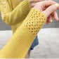Lady's Fashion Bat Sleeves Women Knitting Pullover Sweater