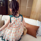 Girls Princess Dress Summer Dress Children Sweet Mesh Puffy Dress Girl Dress Skirt Cute Loli Skirt Sleeveless Round Neck Chiffon Dress