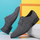 Spring Suede Leather Plus Size 39-48 Men Casual Classic Sneakers Flats Oxford Man Shoes Lace Up for Work Male Loafers