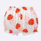 Children's Pants Summer Baby Bread Shorts Thin Short Boys and Girls Ruffle Solid Loose Casual Short