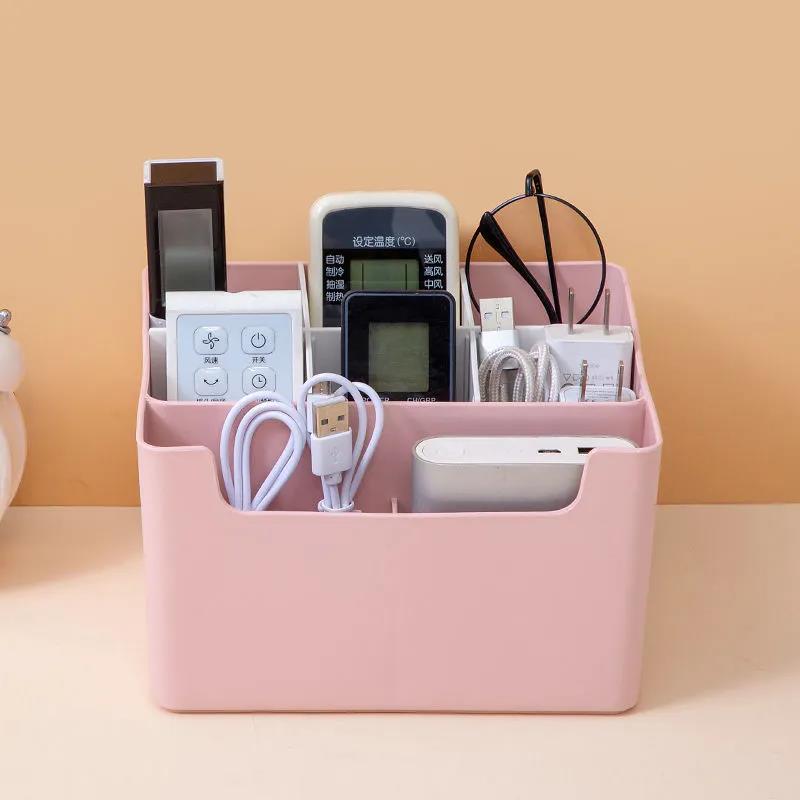 Office Table Put Data Cable Earphone Finishing Box Living Room Living Room Coffee Table TV Remote Control Storage Box Multi-function