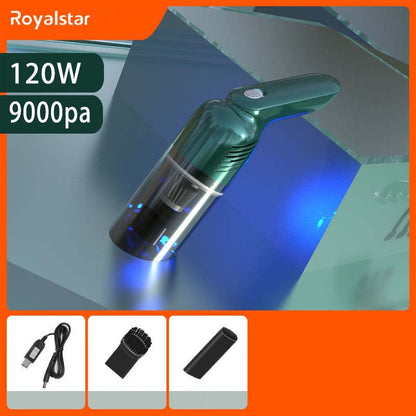Car Vacuum Cleaner Car Wireless Charging Car Home Car Dual-use Handheld High-power Vacuum Cleaner Vacuuming