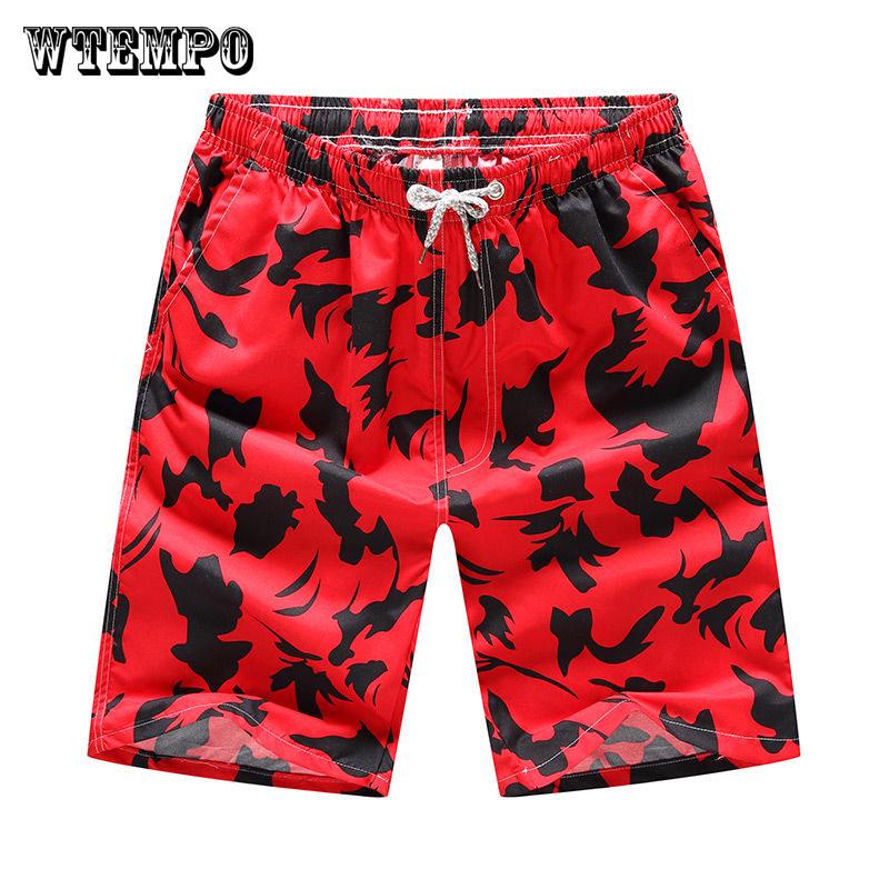 Men Clothing Beach Board Swimming Pants Short Men's Beachwear Pants