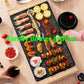 1700W Wooden Handle Medical Stone Oven Electric Grill BBC Machine Bakeware Flat Bottom Frying Pan  Kitchen Supplies