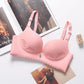 Four Seasons Thin Ladies No Steel Ring Plus Size Underwear Students Gather Big Bra