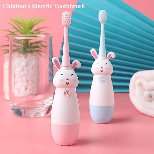 Cute Children's Electric Toothbrush Sonic Soft Fur Waterproof Baby 2 To 16 Years Old Cartoon Kid Student Male and Female Home