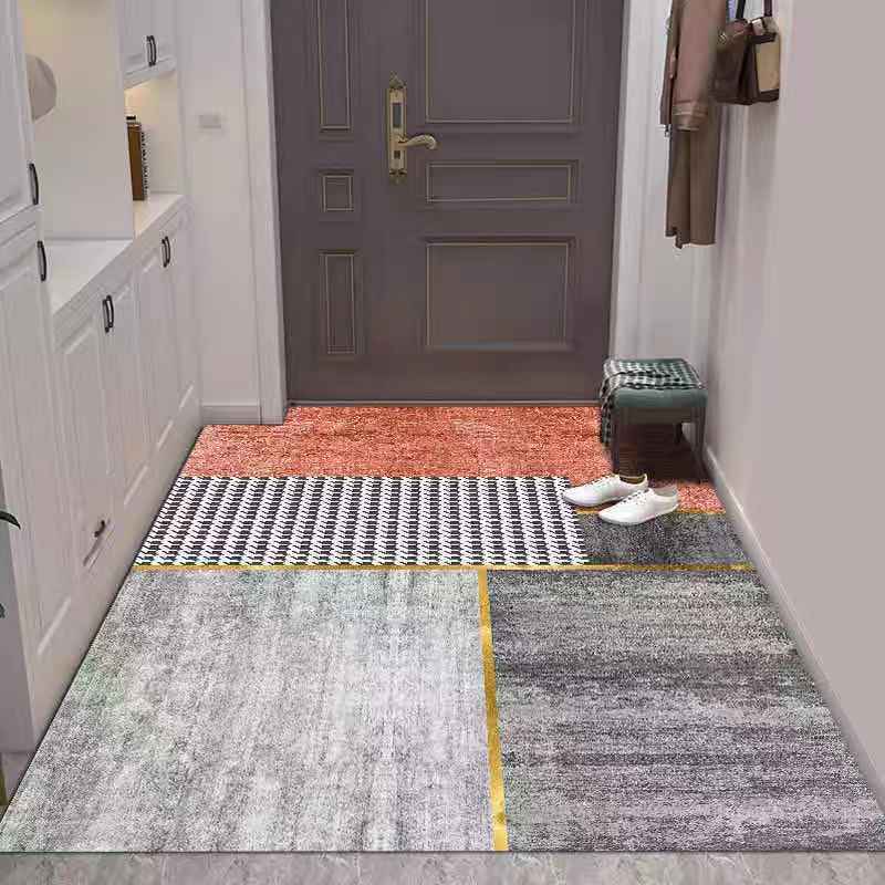Living Room Entrance Anti-slip Foot Mats High-end Minimalist Door Mat Study Bedroom Carpet