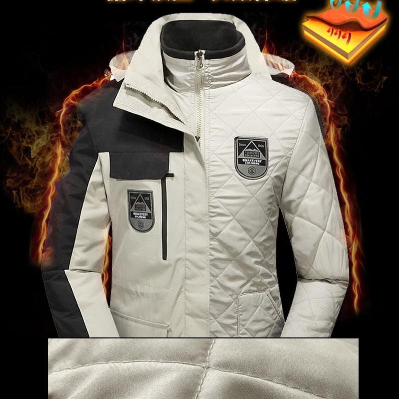 Hiking Suit Folklore Down Jacket Couple Cotton Jacket Thick Men 'S Cotton Jacket Fashion Casual Wear