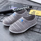 Summer Men's Beach Shoes Thick Bottom Non-slip Hollow Breathable Running Casual Shoes