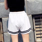 Loose High-waist Sports Shorts Women's Running Yoga Wide-legged Casual Thin Summer Pants Women's Casual Sports Shorts