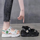 Small Daisy Sandals Women's All-match Muffin Thick-soled Casual Sports Shoes Comfortable Light Temperament Handsome Women's Shoes