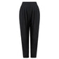 Ladies Black Wide Leg Pants Spring and Summer All-match Loose and Thin Large Size Fat Casual Pants