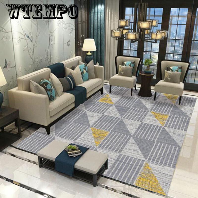 Nordic Geometric Minimalist  Area Rugs Carpets Living Room Bedroom Modern Large Anti Slip