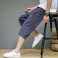 Men's Shorts Summer Thin 7-point Pants Outer Beach Pants Casual Cropped Pants