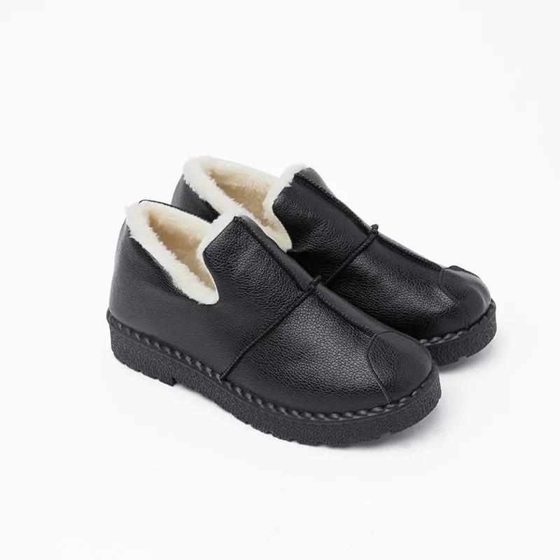 Winter Non-slip Plus Velvet Women's Cotton-padded Shoes Waterproof Warm Mother's Shoes