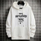 Fleece Sweater Men's Autumn and Winter Sweaters Hooded Loose All-match Pullover Knitted Sweatshirts