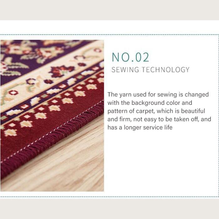 Big Size Persian Carpet Living Room Coffee Table Carpet Home Decoration Carpet Easy Care