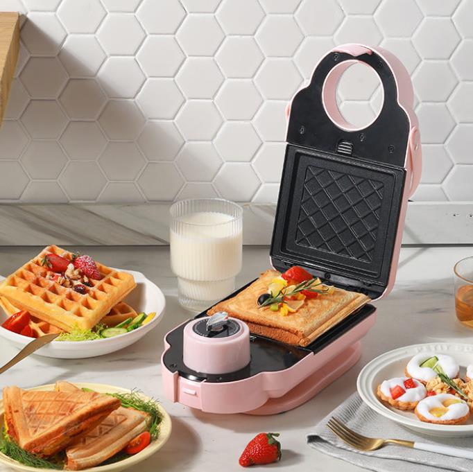 650W Sandwich Breakfast Making Machine Bread Maker Barbecue Machine Kitchen Supplies