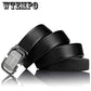 Fashion Brand Leather Belt Business Trouser Strap Pant Homme Automatic Buckle Men Belts