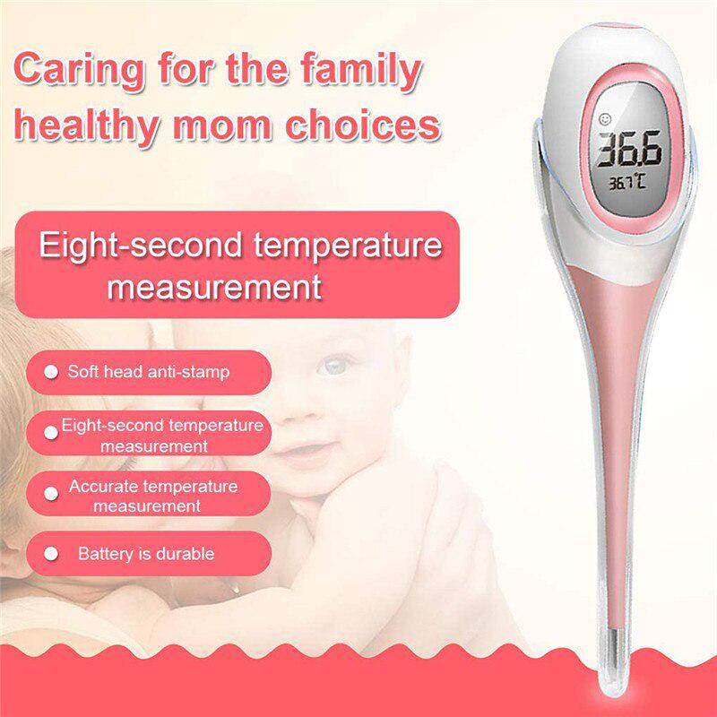 Baby /Adults 8 Seconds Fast Oral Thermometer Armpit Underarm Body Temperature Measuring Device