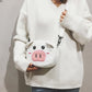 One-shoulder Canvas Bag Girls Students Hundred Sets of Lovely Fashion Ins Net Red Small Black Bag